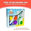 Curious Chef Kids Cookware - 16-Piece Cupcake & Decorating Kit I Real Utensils, Dishwasher Safe, BPA-Free I Non-stick Tin, Liners, Silicone Mixing Spoon, Frosting Spreader, Decorator Tube and More! #5
