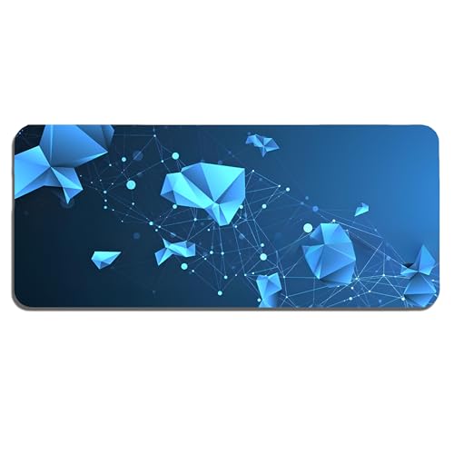 Image of XL Extended Gaming Mouse Pad | XXL Large Desk Mat 60x30cm for Laptop & PC | Non-Slip Rubber Base, Waterproof, Durable & Smooth Surface | Office, Gaming & Study