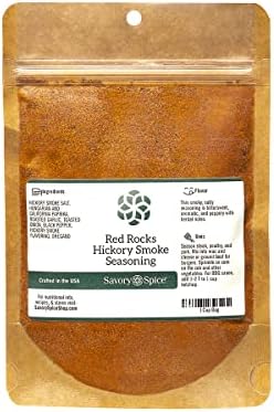 Amazon.com : Savory Spice Red Rocks Hickory Smoke Seasoning - Hickory ...