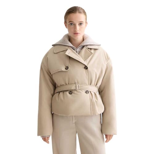 Trench matelassé Scotch & Soda de qualité supérieure en popeline