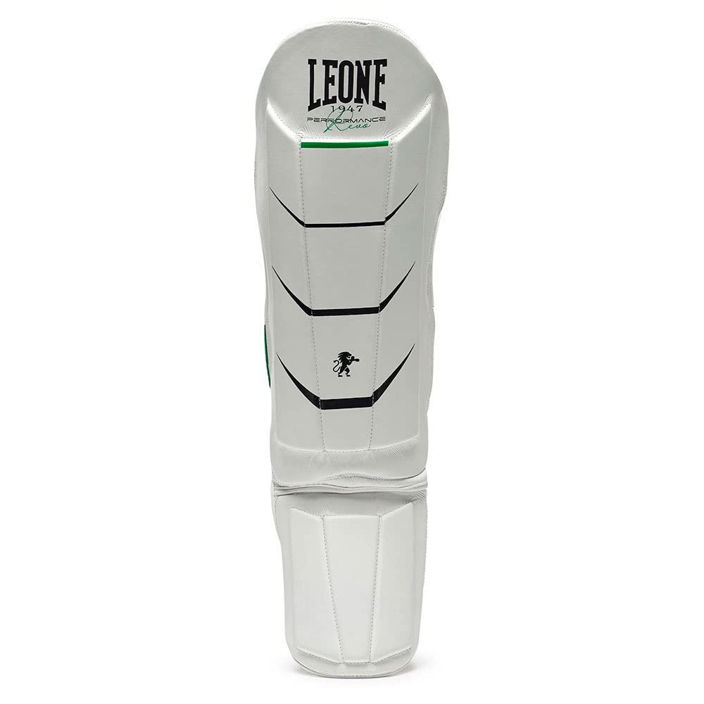 LEONE 1947 Revo Performance Unisex Adult White S/M PT160 Shin Guard