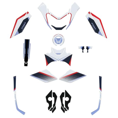 Kit autocollant moto Transalp XL 750 idéal pour le voyage et le tout-terrain