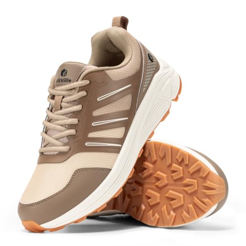 Image of FitVille Extra Wide Sneakers for Men with Wide Toe Box, Lightweight Trail Running Shoes for Workout Gym Cross Training Shoe Fashion Casual Sneaker