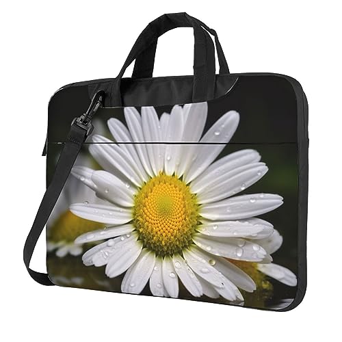 Sacoche ordinateur marguerite pour le bureau les cours et trajets quotidiens
