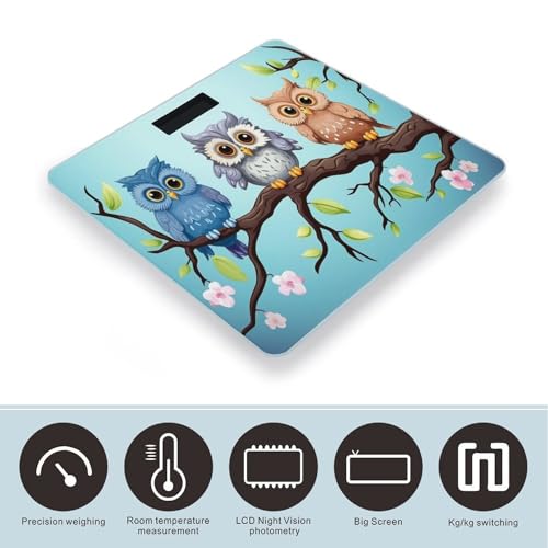 Báscula de baño digital FodPand en vidrio templado miniatura 3
