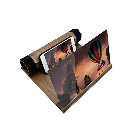 Andoer Ampliador de tela do celular de 12 polegadas que persegue o artefato projeção 3D Efeito cinem