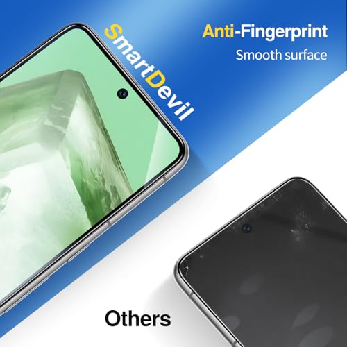 SMARTDEVIL [3+1 Pack Screen Protector for Google Pixel 8 Desk Fan