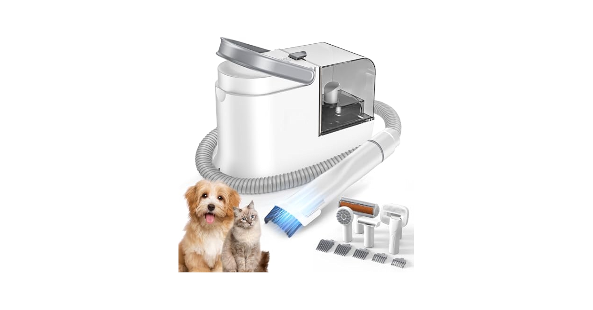 Amazon.com: Dog Grooming Vacuum & Dog Grooming Kit, 6-in-1