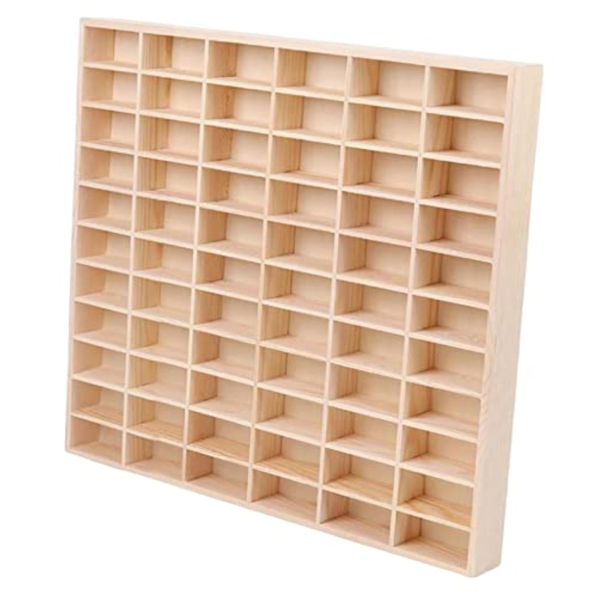 Action Figures Display Showcase Storage Wood
