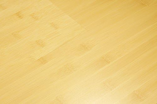 AMERIQUE GLHN190019014 7-1/2" x 9/16" x 74-3/4" Prefinished 6' Engineered Bamboo Flooring Glueless Click, 31.09 sq. ft, Horizontal Natural