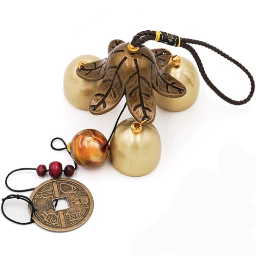 Banfeng 3 Bells Lucky Wind Chimes Feng Shui Wind Bell...