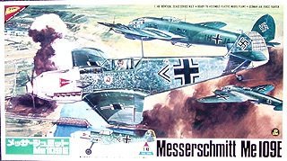 Messerschmitt Me109E Fighter 1/48 Nichimo