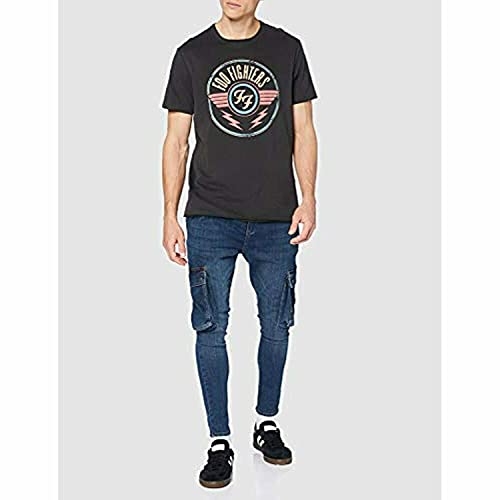 Amplified Foo Fighters-FF Air T-Chemise Homme - Les Beatles, Paul McCartney, John Lennon, RIngo Starr, George Harrison Amplified Foo Fighters-FF Air T-Chemise Homme – Image 5