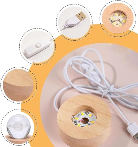 Image of CPENSUS Abs Lights Lamp for Office, Dining Room (Astro Ball), Led, Clear