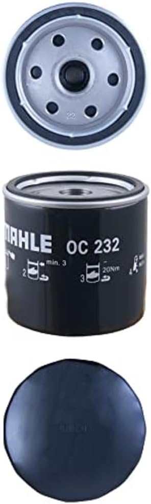 MAHLE Oil Filter Compatible with FORD LDV MAZDA Fiesta IV Focus Tourneo Connect EFL256