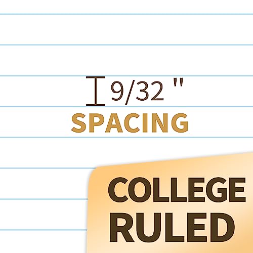 SUNEE-Spiral-Notebooks-College-Ruled-1-Subject-4-Pack-8-x-10-12-in-70-Sheets-3-Hole-Punched-Paper-Pastel-Pink-Purple-Blue-Green-for-School-HomeOfficeWriting-Journal