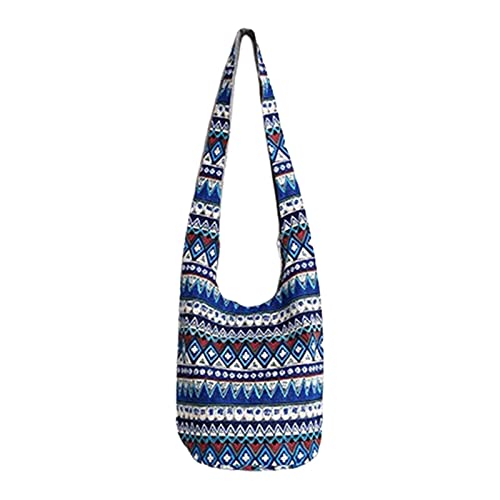 Sac spacieux bleu femme avec compartiment zippé de rangement