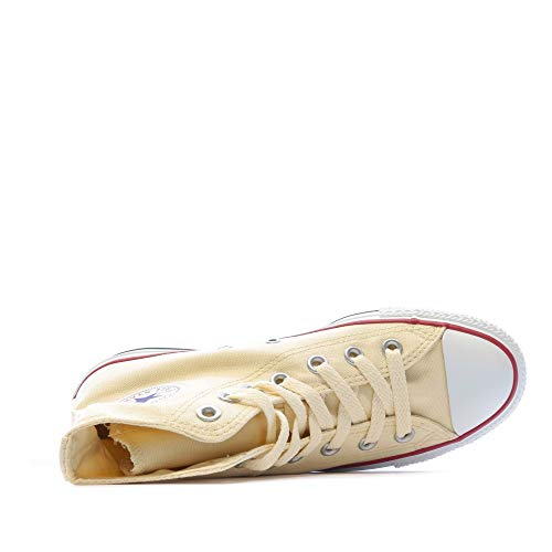 Image of Converse Unisex Chuck Taylor All Star Hi-top Shoes Unbleached White 3.5 D(M) US