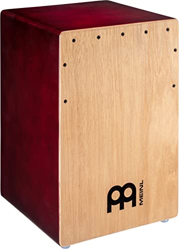 Jumbo Backbeat Bass Cajon with Ported Sound Hole and Snares — NOT MADE IN CHINA — For Acoustic Music, Play with Your Hands, 2-YEAR WARRANTY