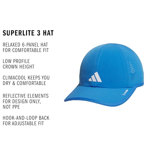 Image of adidas Women's Superlite Hat - Lightweight Moisture-Wicking Cap for Workout and Training