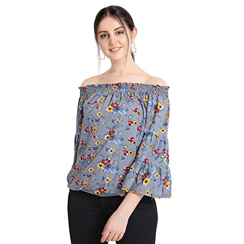 Image of OOMPH! Women's Crepe Off Shoulder Top