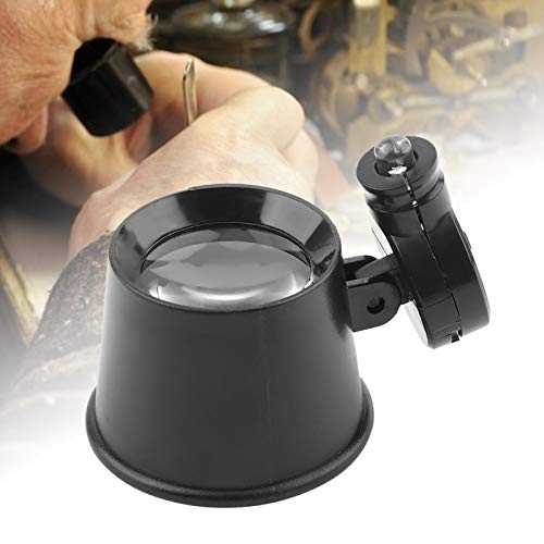 Lupa de joias, olho de lupa de alta ampliação 10X, lupa de olho de lupa de 10X Joalheiro para conser