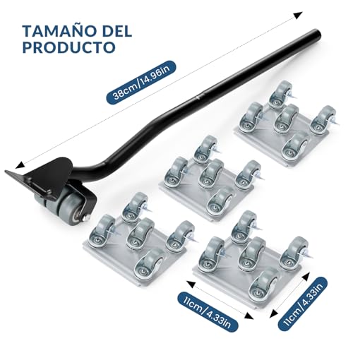 Accesorios De Cocina, Home Improvement ruedas refrigerador Marca YOMYM (2)