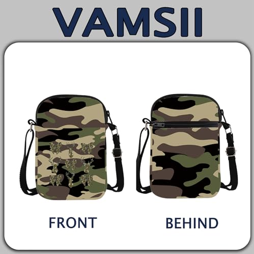 Camouflage Hunting Crossbody Bag Camo Bow Hunting Season Gift Cool Crossbody Bag For Hunters3