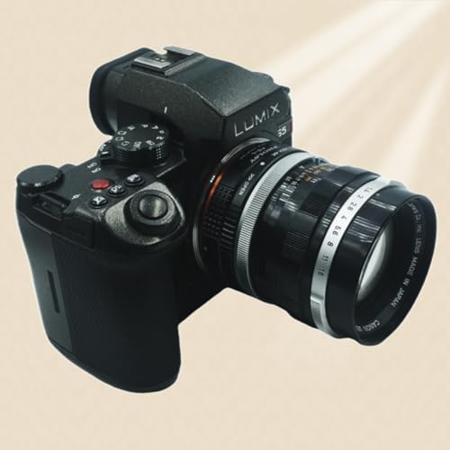 Adaptador de Lente PHOLSY Compatible con Lente Canon FD FL y Cámara Leica L | Convertidor de Montura Manual con Palanca de Apertura Compatible Canon FD a Leica L miniatura 2
