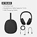 Sony WH-1000XM6 Wireless Noise-Canceling Headphones with QN3 Processor, 12 Mics and Studio-Quality Sound (Black)