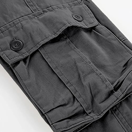 Mens Resort Wear 2025 Summer Cotton Pants Elastic Waist Lounge Pants Baggy Lightweight Comfy Trousers with Pockets4