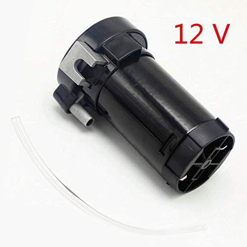 AIHOME Air Pump Air Compressor Horn 12V Air Pump Horn Motor Does not rust Car Horn Compressor Kit Car compressor Chromed Black Air Horn Compressor for Any Air Horn Vehicle Truck Lorry Boat Car ect