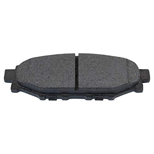 Image of TRQ Rear Brake Pad and Rotor Set Semi Metallic Rotors Compatible with 2016 Subaru WRX
