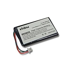 vhbw Batterij compatibel met Garmin DriveSmart 5, 50 LMT-D, 51 LMT-D EU, 55, 61 LMT-S, 65 GPS navigatie Navi (1100mAh, 3…