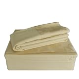 NORTH HOME Roma Bettlaken-Set, Fadenzahl 310, Mokka