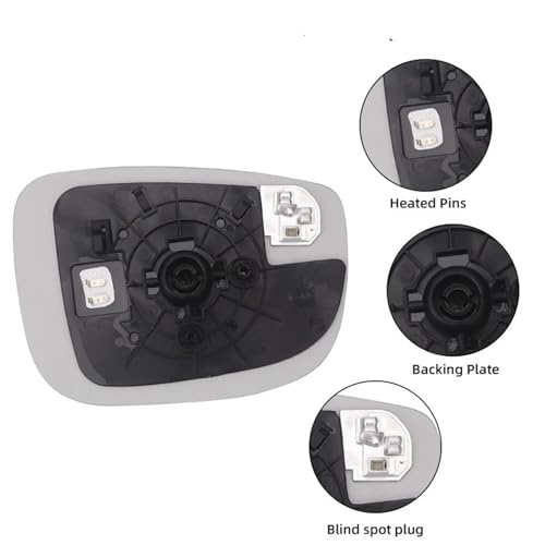 Verre rétroviseur gauche chauffant Mazda CX-5 2017 2018 2019 2020 - 4