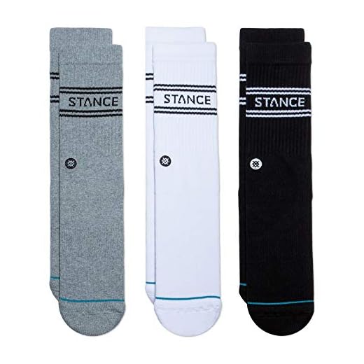 Stance Basic Crew Socks [3 Pack] (Large, Multi)