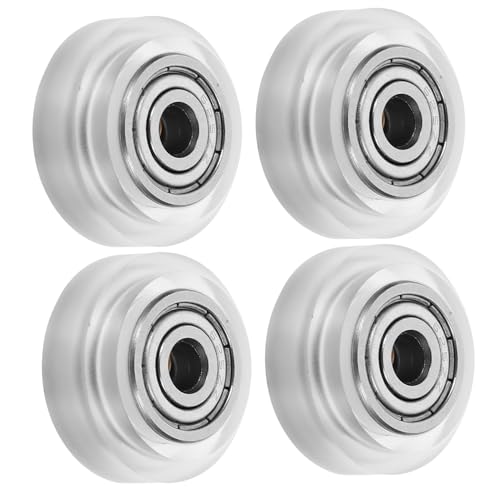 BUGUUYO 4pcs Printer Wheels Linear Bearing Pulley Wheels Printer Supply Large Belt Bearing Accessory