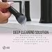 JEGO Makeup Brush Cleaner Solution - Sponge Cleaner - Make Up Brush Liquid Cleanser - Hypoallergenic & Plant-Based Solution Removes Makeup, Dirt, & Oil - 16 Oz (Set of 2)