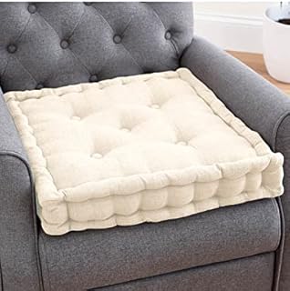 Chums | 4" High Armchair Bolster Booster Easy Rise Cushion | Cream