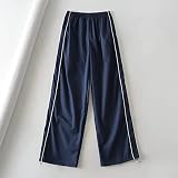 XPONNI Track Women Baggy Y2k Parachute Pants for Women Y2K Clothing(Navy,S,Small)