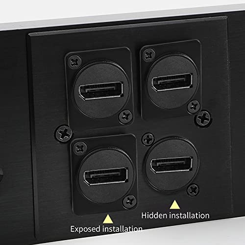 Conector DP1.4 hembra a hembra QIANRENON panel miniatura 6