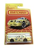  Matchbox 2006 Ford Crown Victoria (Gelb) - Druckguss-Auto im Maßstab 1:64 - Polizei-Thema - Unisex-Kinder (3-12 Jahre)