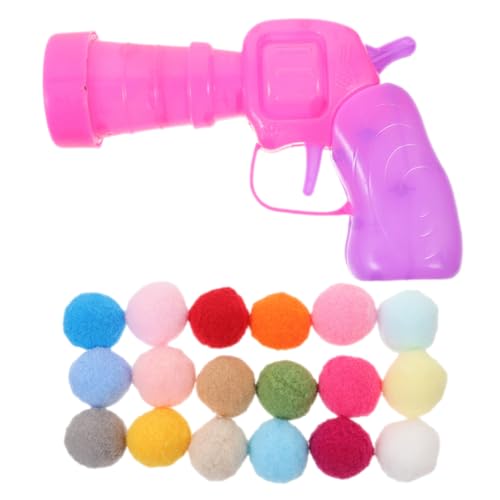 Hemoton 1Set Interactive Cat Launcher Plush Balls for Indoor Outdoor Fun Portable and Lightweight Ball for Cats Engaging Playtime Parent Activities