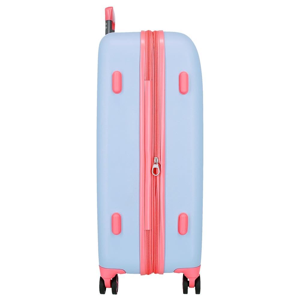 Joumma Bags Disney Good Trip Valigia da cabina per bambini, ABS rigido con lucchetto a combinazione laterale, 28,4 l, 2 kg, 4 ruote doppie, bagaglio a mano