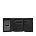Fossil Men's Trifold Wallet, Huntington Black, One Size