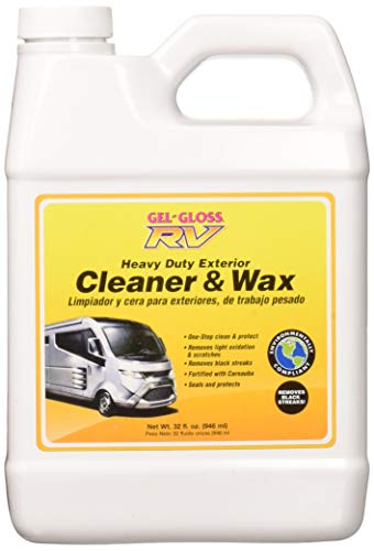 TR Industries CW32 Gel Gloss Heavy Duty RV Cleaner and Wax - 32 oz.