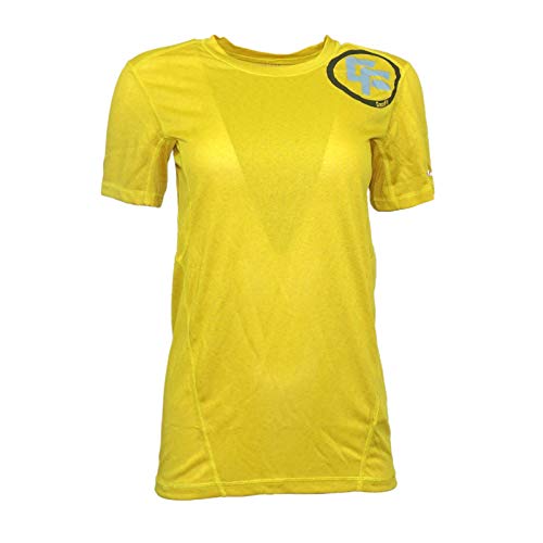 T-shirt Reebok Crossfit jaune évite l'humidité et les irritations musculaires