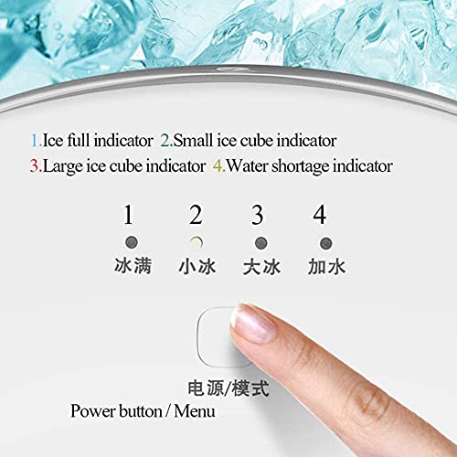 Fabricadora de Hielo Portátil Eléctrica 15KG/24H miniatura 3