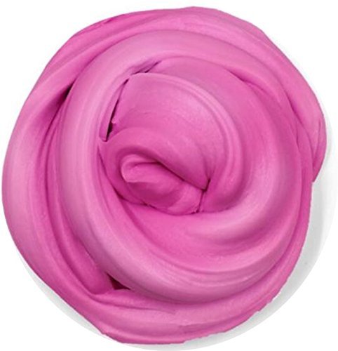 Luxx Nest Best Pink Fluffy Slime Pack for Kids and Adults to Relieve Stress and Play While Exploring Creativity, Soft with a Delightful Scent, Beautiful Package for Storage, Non Toxic, 6OZ